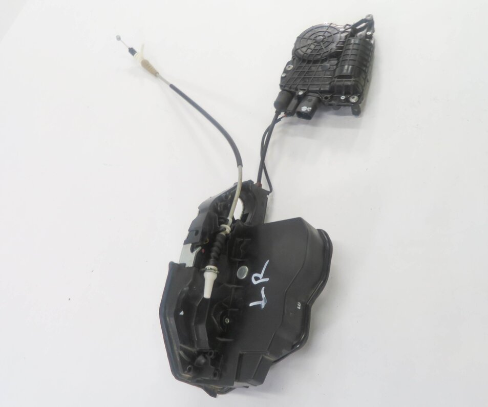 Thumbnail 3: 2011-2015 BMW 740i 750i 760i (F01) LEFT SIDE REAR DOOR LOCK LATCH (SOFT CLOSE)