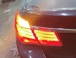 Thumbnail 2: 09-12 BMW 740i 750i 760i B7 (F01) LEFT SIDE REAR TRUNK LID TAILLIGHT LIGHT LAMP
