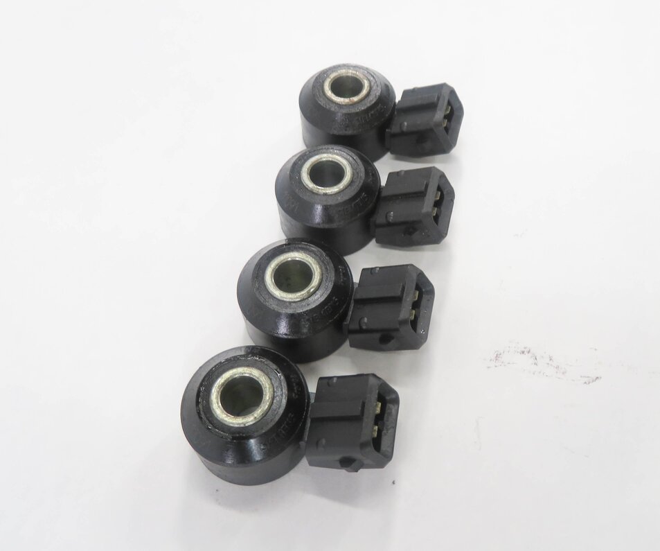Thumbnail 4: 2012 BMW 750i (F01) 4.4L N63 TWIN TURBO ENGINE KNOCK PING DETONATION SENSOR SET