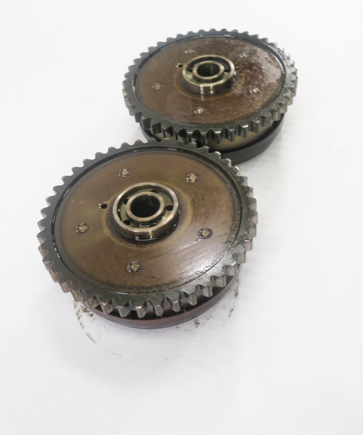 Thumbnail 4: 2012 BMW 750i (F01) 4.4L N63 TWIN TURBO - LEFT SIDE ENGINE TIMING GEAR SET-2