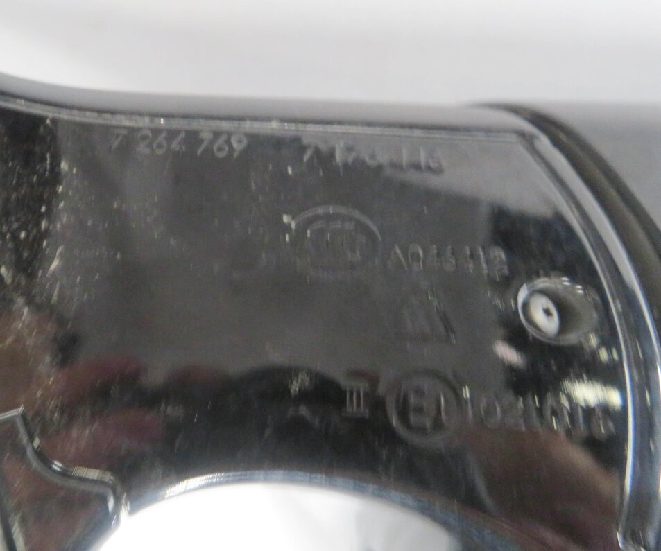 Thumbnail 6: 2009-2012 BMW 740i 750i 760i (F01) LEFT P-FOLD DIM HEAT MEM DOOR MIRROR (BLACK)