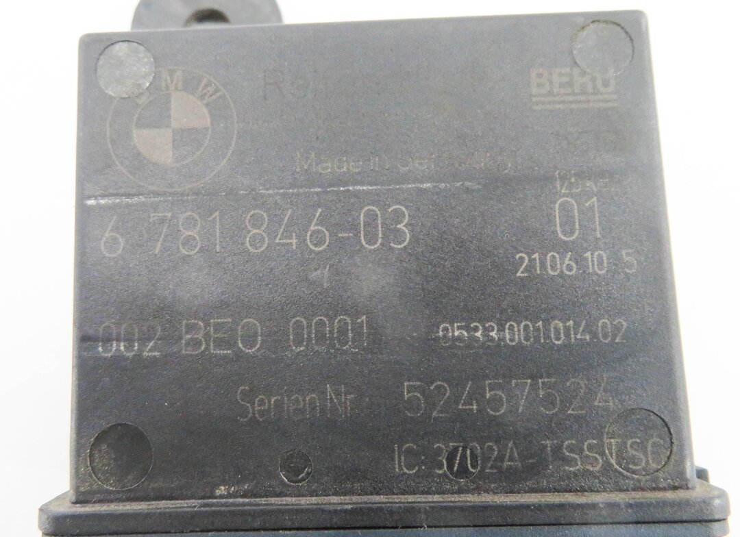 Thumbnail 6: 2011 BMW 550i (F10) TPMS TIRE AIR PRESSURE SENSOR TRIGGER MODULE SET-4