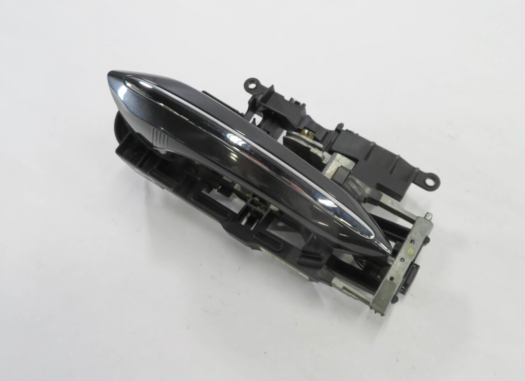 2009-2018 BMW 528i 535i 550i 740i 750i 760i LEFT REAR COMFORT DOOR HANDLE (GRAY)