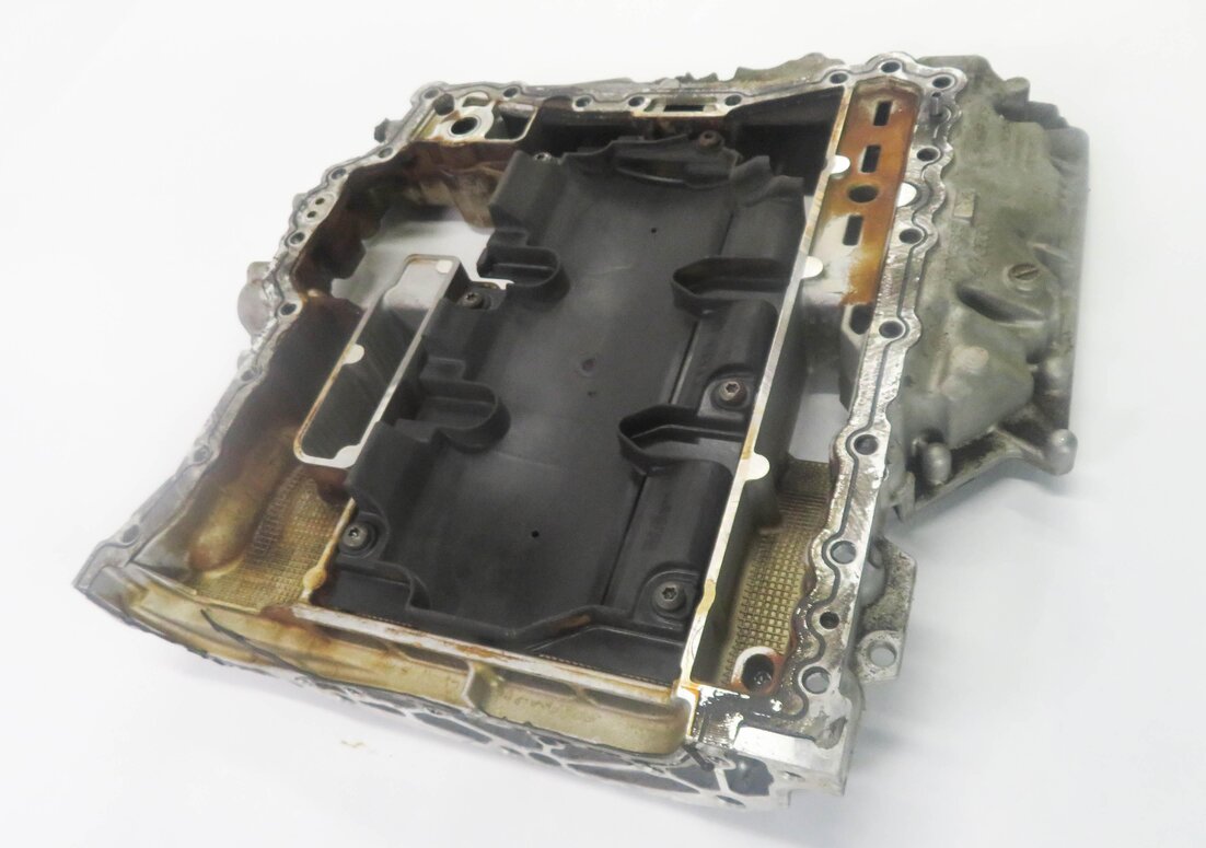 Thumbnail 3: 2014 AUDI Q7 (4L) 3.0L SUPERCHARGED ENGINE - UPPER ENGINE OIL FLUID PAN CRADLE