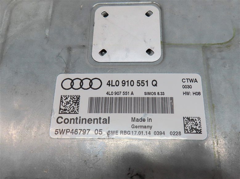 Thumbnail 5: 13-15 AUDI Q7 (4L) 3.0L CTWA SUPER ENGINE CONTROL MODULE COMPUTER BRAIN ECM ECU