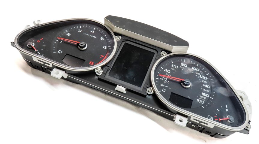 2013-2015 AUDI Q7 (4L) SPEEDOMETER INSTRUMENT GAUGE CLUSTER MPH USA (156k)