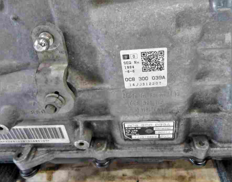 Thumbnail 9: 16-18 PORSCHE CAYENNE (958) 3.6L TURBO PXU AUTOMATIC TRANSMISSION ASSEMBLY (63k)
