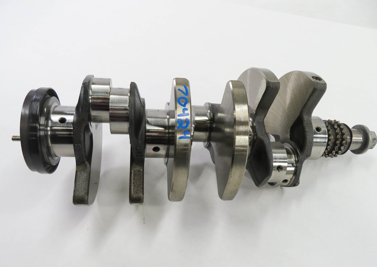 Thumbnail 2: 2016 PORSCHE CAYENNE GTS (958) 3.6L MCX.ZA TURBO ENGINE - CRANKSHAFT CRANK SHAFT