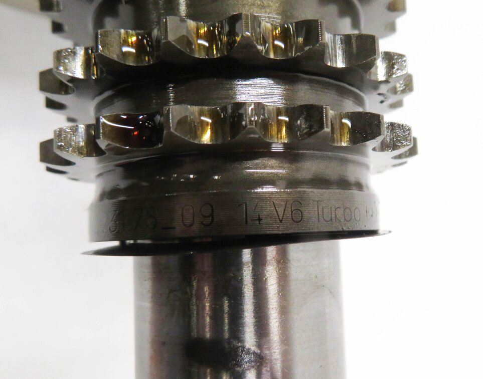 Thumbnail 8: 2016 PORSCHE CAYENNE GTS (958) 3.6L MCX.ZA TURBO ENGINE - CRANKSHAFT CRANK SHAFT