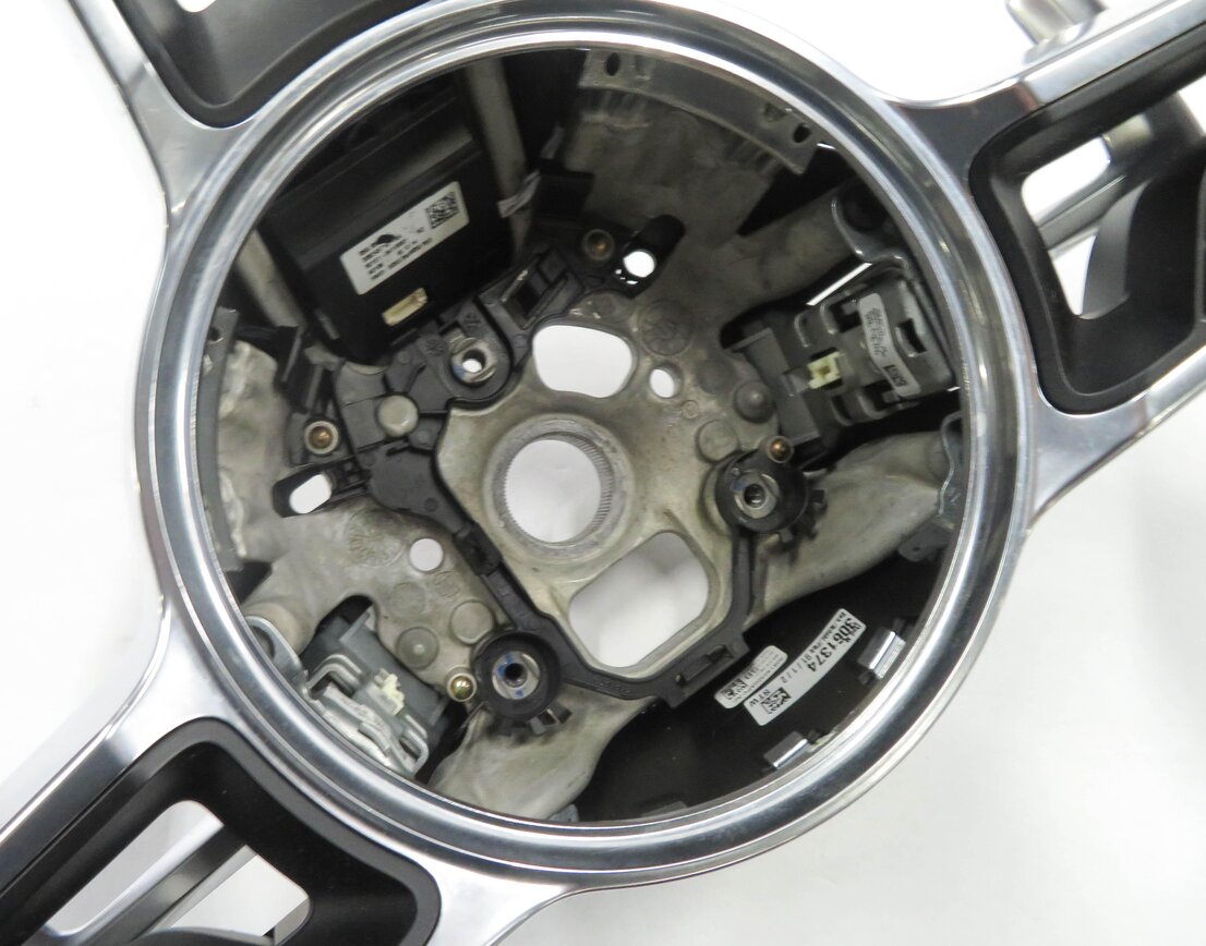Thumbnail 9: 11-18 PORSCHE CAYENNE PANAMERA (958 970 G1) HEATED SPORT STEERING ESPRESSO