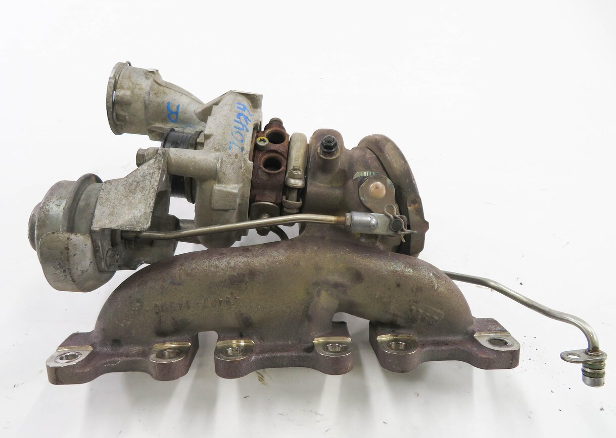 Thumbnail 4: 2015-2018 PORSCHE CAYENNE (958) 3.6L TURBO ENGINE - RIGHT TURBOCHARGER ASSEMBLY