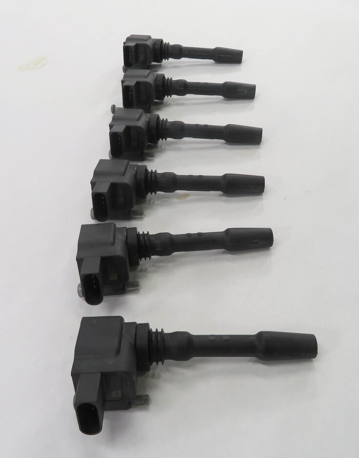 Thumbnail 3: 14-18 PORSCHE CAYENNE MACAN PANAMERA (958 95B 970) 3.0L / 3.6L IGNITION COIL SET