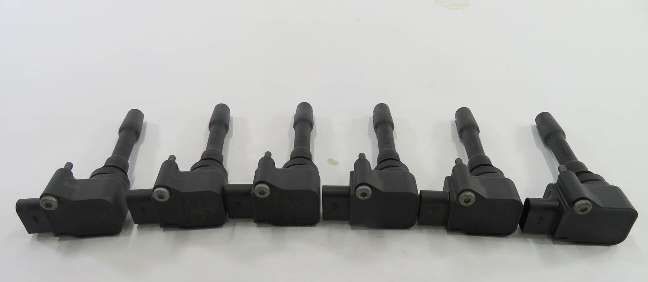 Thumbnail 4: 14-18 PORSCHE CAYENNE MACAN PANAMERA (958 95B 970) 3.0L / 3.6L IGNITION COIL SET