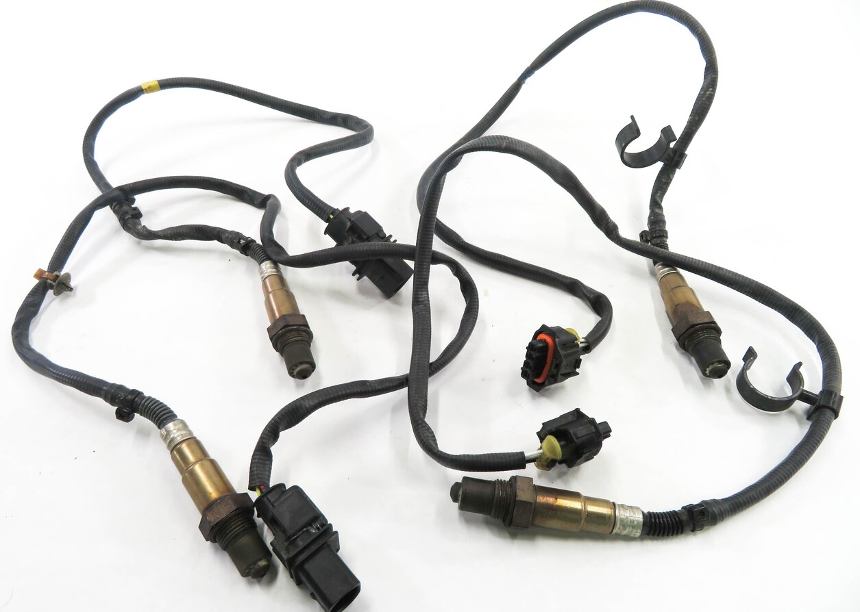 Thumbnail 2: 2016 PORSCHE CAYENNE GTS (958) 3.6L TURBO - O2 OXYGEN LAMBDA PROBE SENSOR SET-4