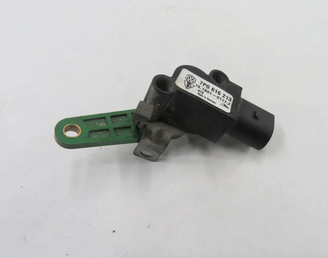 2016 PORSCHE CAYENNE GTS (958) LEFT FRONT DRIVER SUSPENSION HEIGHT LEVEL SENSOR