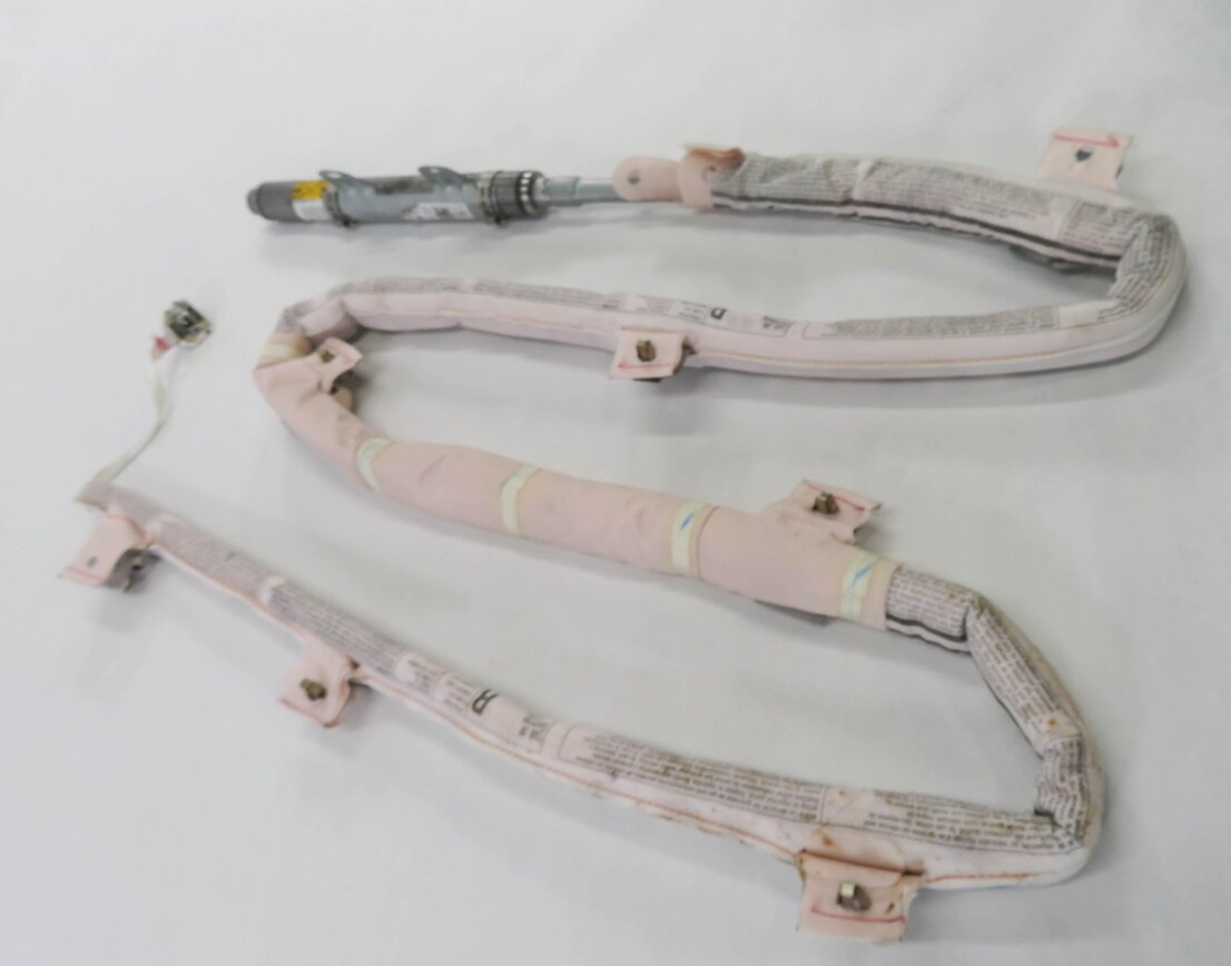 Thumbnail 4: 11-18 PORSCHE CAYENNE (958) RIGHT PASSENGER ROOF SIDE CURTAIN SRS AIRBAG AIR BAG