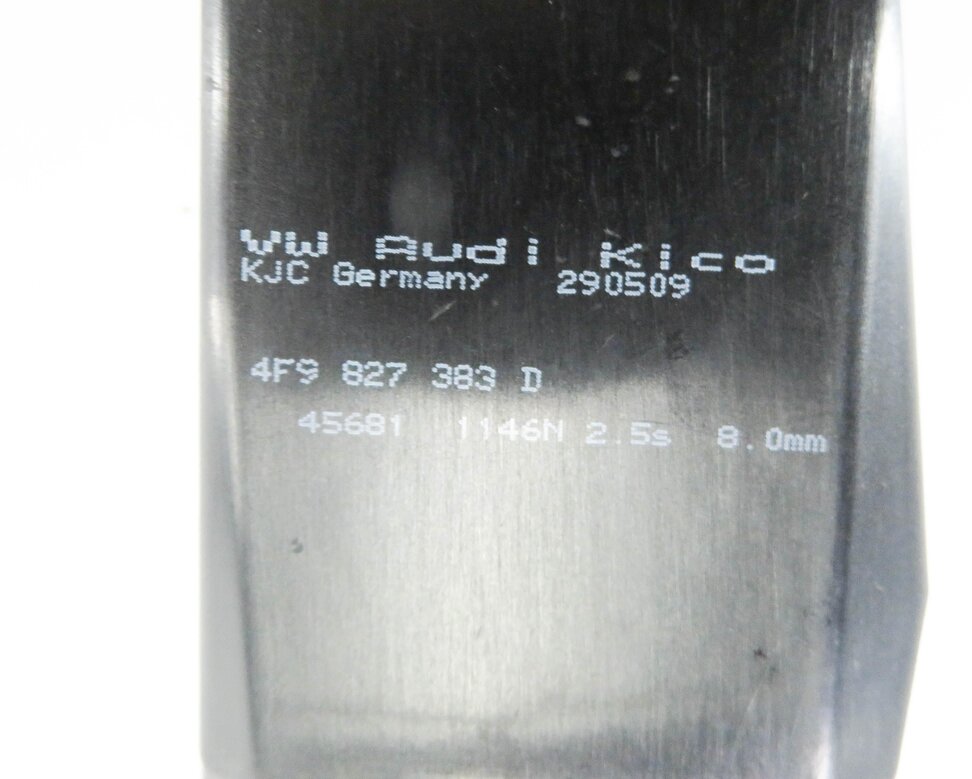Thumbnail 4: 2010 AUDI Q5 (B8 8R) REAR TRUNK LOCK LATCH ACTUATOR STRIKER PLATE