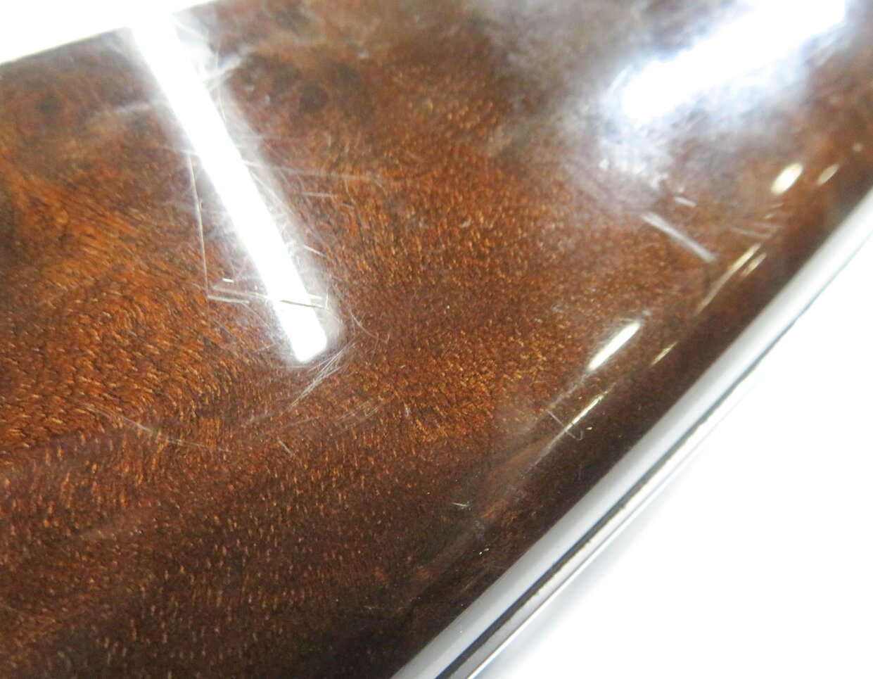 Thumbnail 23: 2010 AUDI Q5 (B8 8R) DASH DOOR CONSOLE (BURR WALNUT WOOD GRAIN) TRIM SET-6