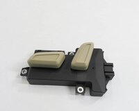 2009-2012 AUDI Q5 (B8 8R) LEFT FRONT DRIVER POWER SEAT ADJUSTMENT SWITCH (BEIGE)
