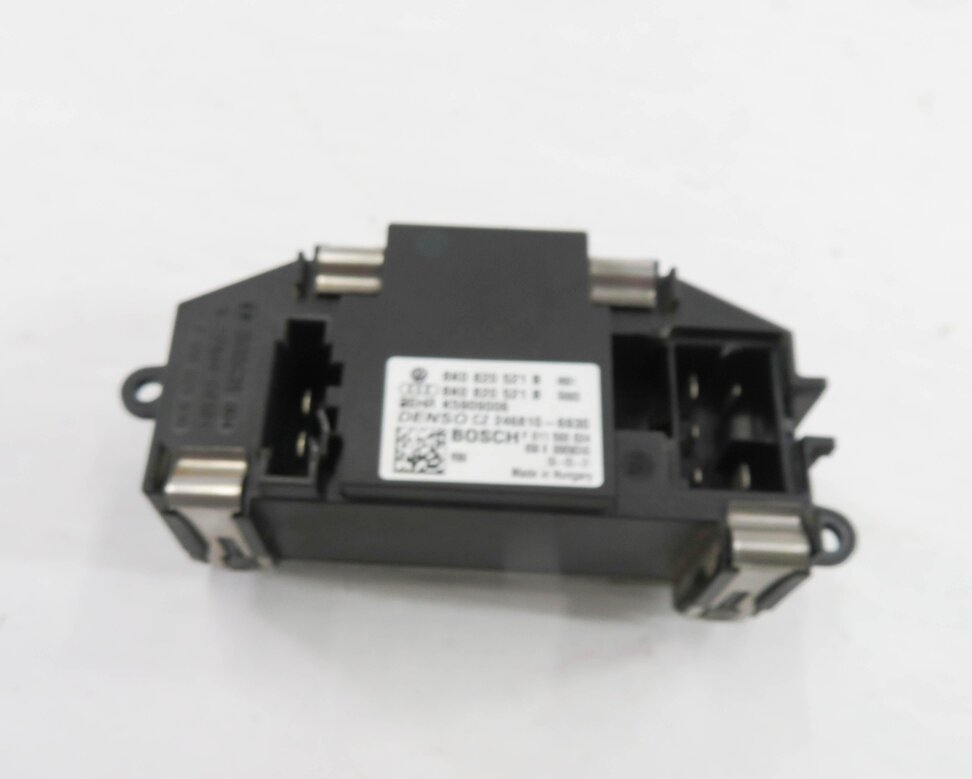 2010 AUDI Q5 (B8 8R) FRONT HEATER A/C BLOWER FAN MOTOR SPEED RESISTOR