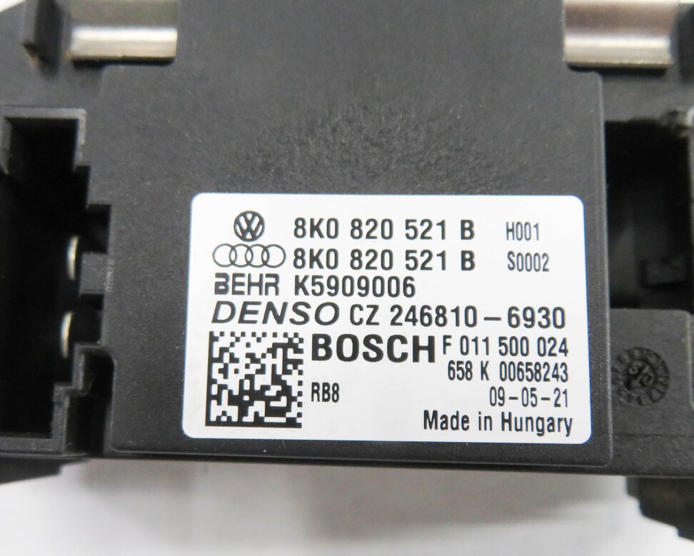 Thumbnail 4: 2010 AUDI Q5 (B8 8R) FRONT HEATER A/C BLOWER FAN MOTOR SPEED RESISTOR