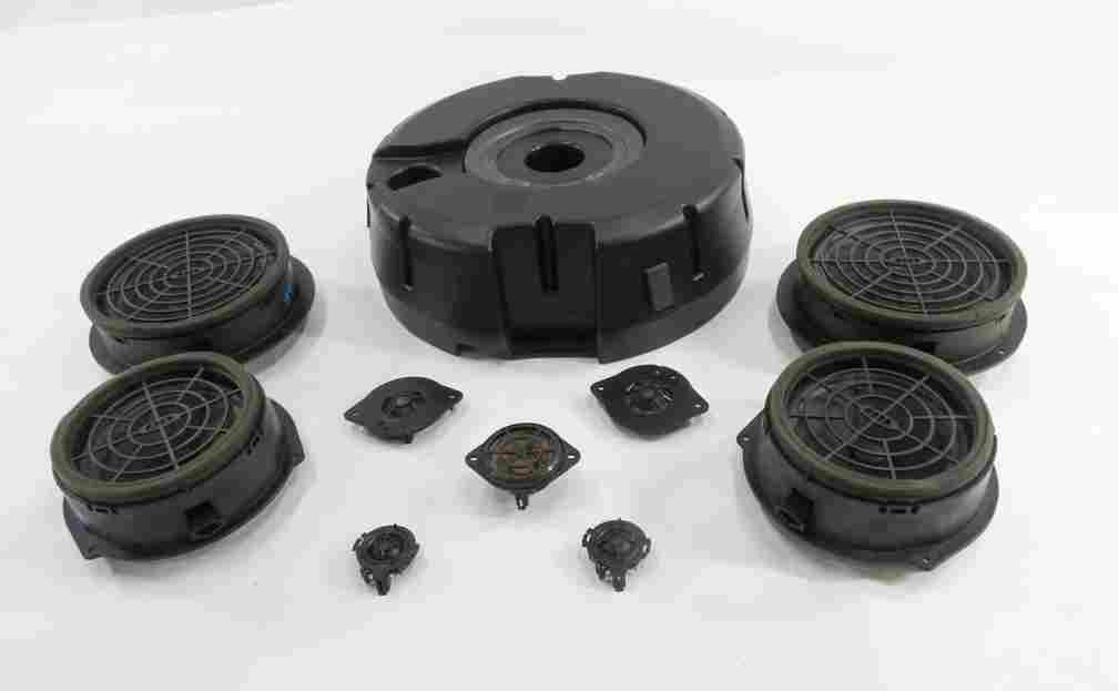 2010 AUDI Q5 (B8 8R) HIFI AUDIO SUBWOOFER SUB WOOFER TWEETER SPEAKER SET-10
