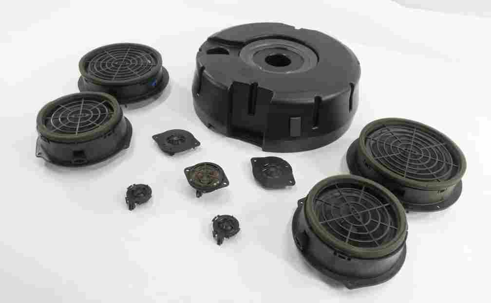 Thumbnail 15: 2010 AUDI Q5 (B8 8R) HIFI AUDIO SUBWOOFER SUB WOOFER TWEETER SPEAKER SET-10