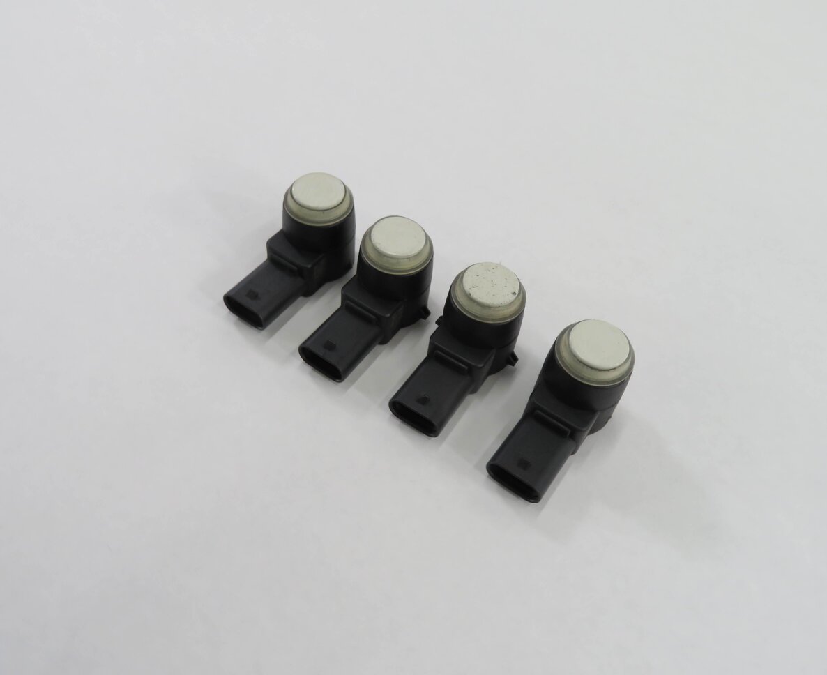 2009 MERCEDES ML320 (W164) REAR PDC PARK DISTANCE SENSOR SET-4 (CALCITE WHITE)