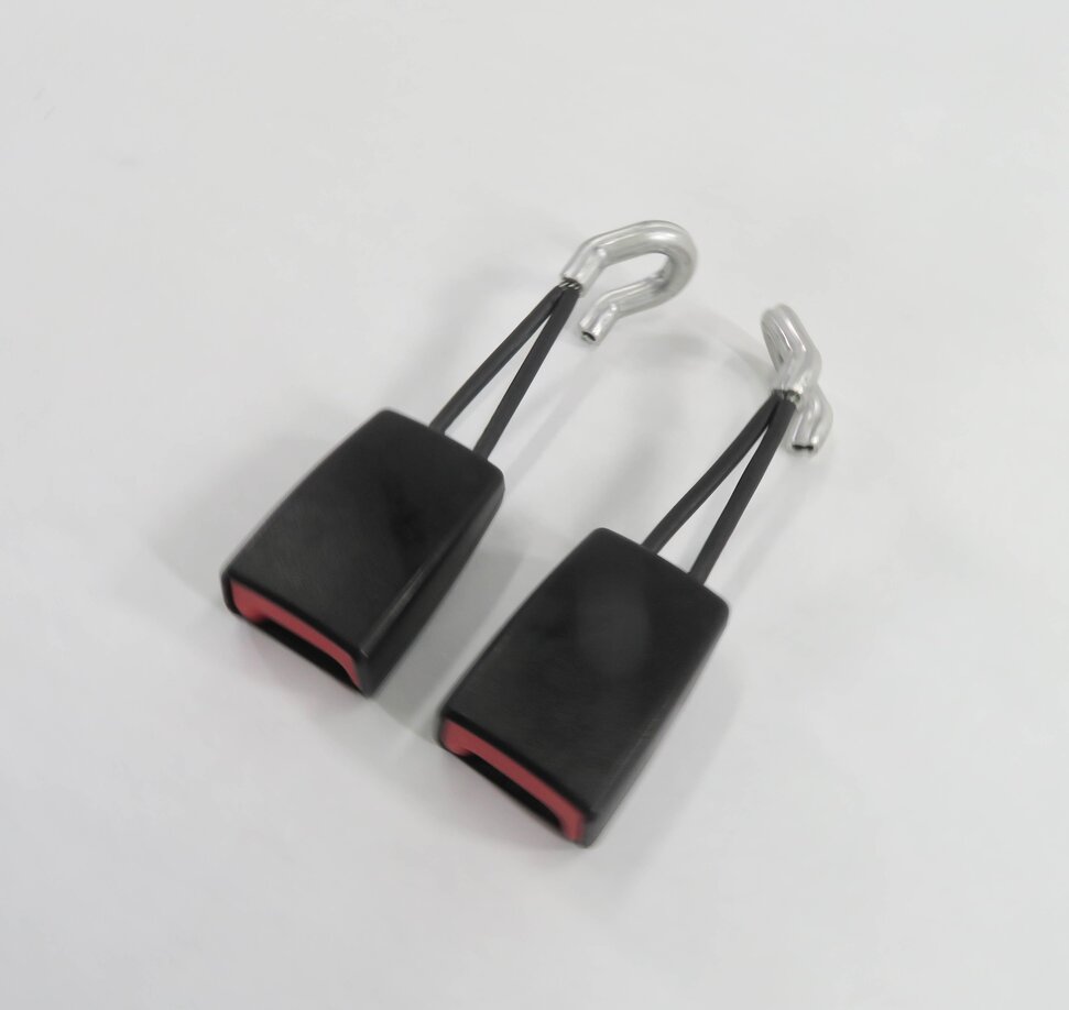 Thumbnail 5: 2010 MERCEDES CLS550 (W219) REAR SEAT SEATBELT BUCKLE RECEIVER SET-2 (BLACK)