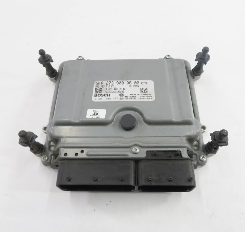 Thumbnail 9: 2010 MERCEDES CLS550 (W219) 5.5L ENGINE ECM IGNITION IMMOBILIZER MODULE KEY SET