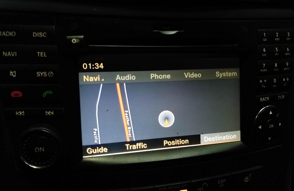 Thumbnail 3: 10-11 MERCEDES CLS550 CLS63 (W219) AM/FM RADIO PHONE NAVIGATION SD CD RECEIVER