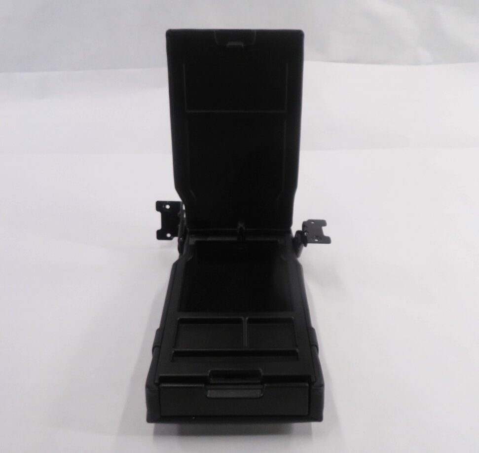 Thumbnail 2: 2010 MERCEDES CLS550 (W219) REAR CENTER CONSOLE ARM REST COMPARTMENT (BLACK)