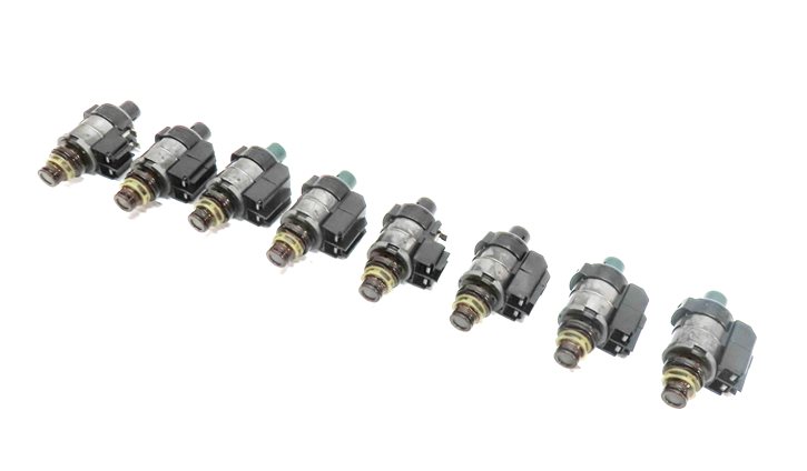 04-18 MERCEDES C CL E GL G ML S SLK 722.9 TRANSMISSION VALVE BODY SOLENOID SET-8
