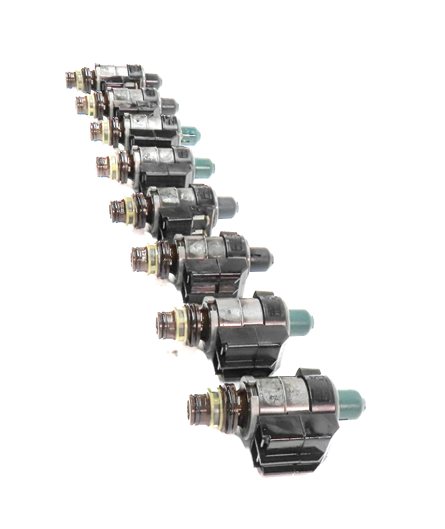 Thumbnail 3: 04-18 MERCEDES C CL E GL G ML S SLK 722.9 TRANSMISSION VALVE BODY SOLENOID SET-8
