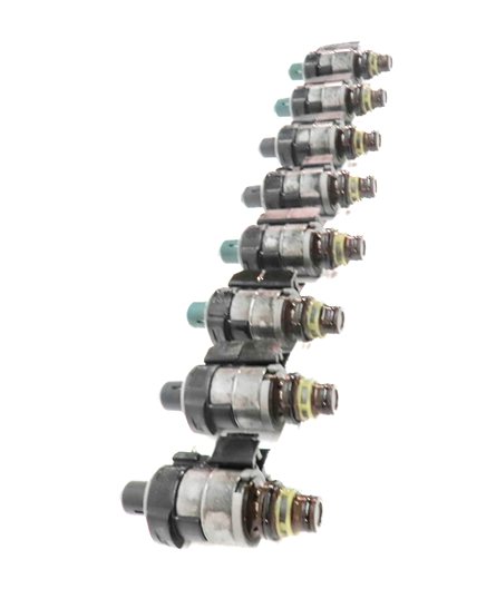 Thumbnail 4: 04-18 MERCEDES C CL E GL G ML S SLK 722.9 TRANSMISSION VALVE BODY SOLENOID SET-8