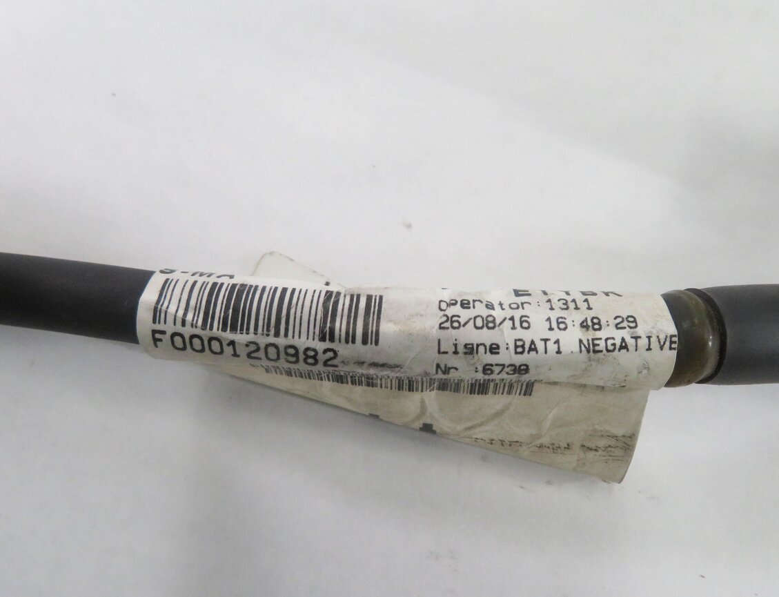 Thumbnail 6: 2017 RANGE ROVER EVOQUE (L538) NEGATIVE BATTERY CABLE