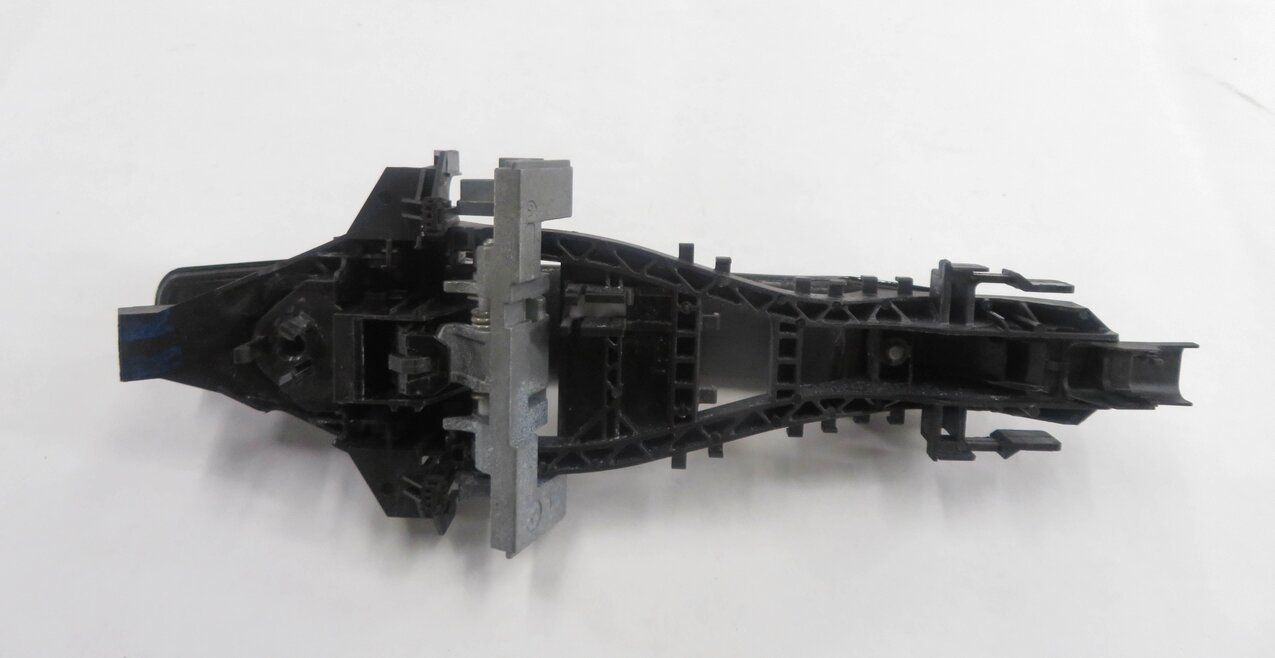 Thumbnail 6: 12-19 RANGE ROVER SPORT EVOQUE (L405 L494 L538) RIGHT REAR DOOR HANDLE (BLACK)