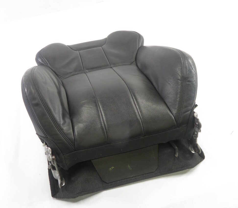 2017 RANGE ROVER EVOQUE (L538) LEFT DRIVER UPPER TOP SEAT CUSHION (EBONY BLACK)
