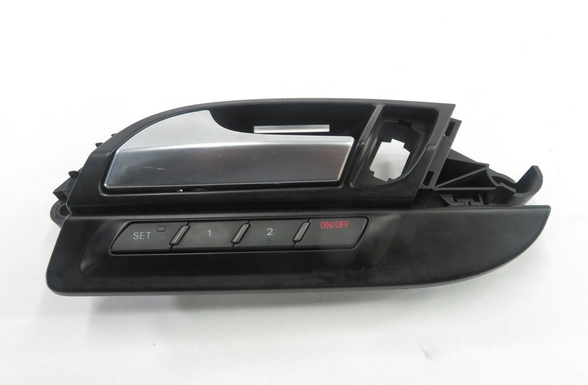 Thumbnail 2: 08-15 AUDI TT R8 (MK2 4S) LEFT DRIVER INTERIOR DOOR HANDLE w/ MEMORY SWITCH