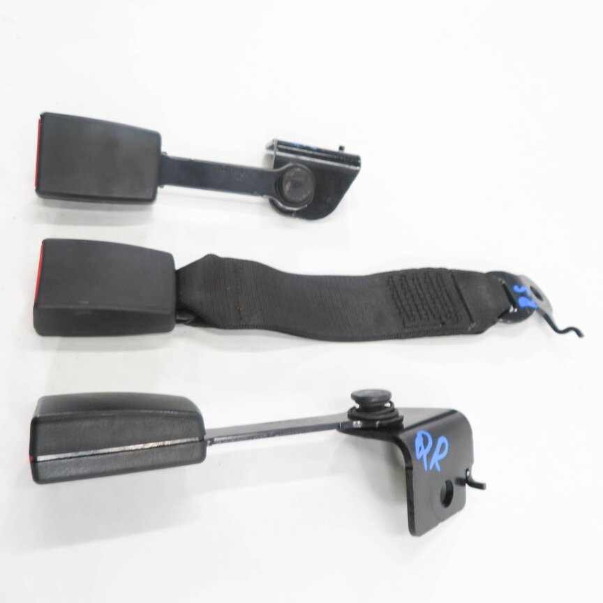 Thumbnail 3: 2011 BMW ACTIVEHYBRID 7 (F04) REAR SEAT SEATBELT BUCKLE RECEIVER SET-3 (BLACK)