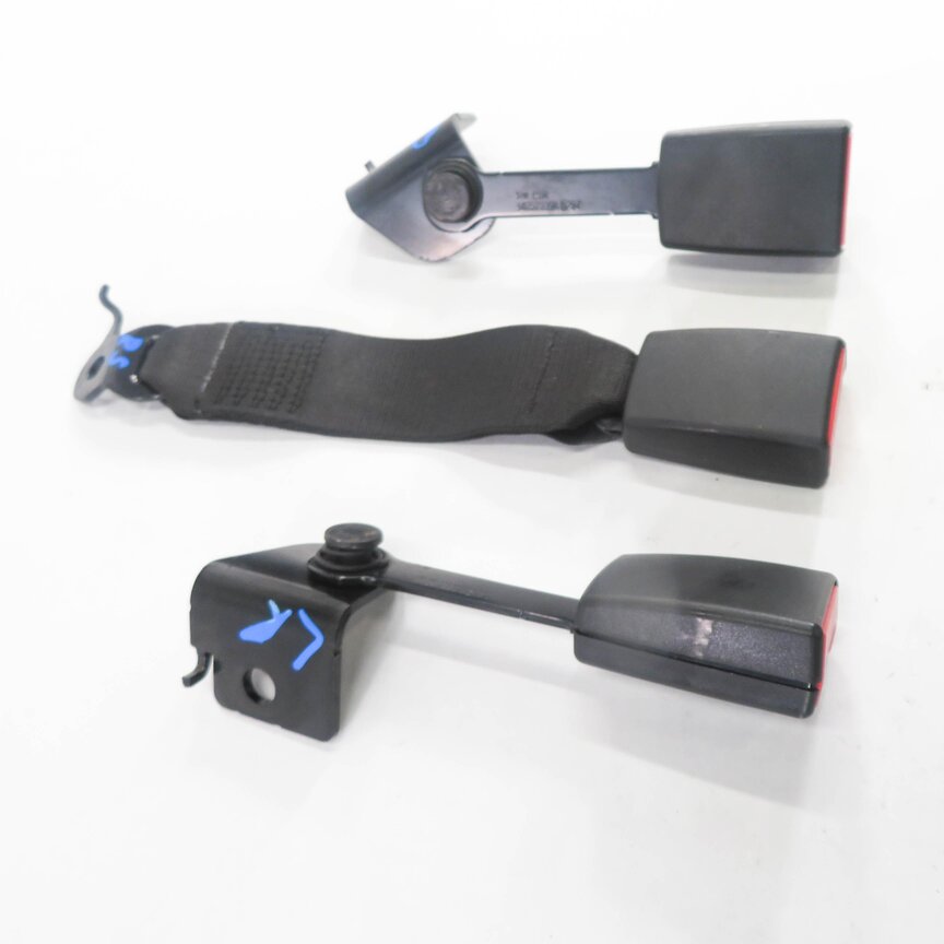 Thumbnail 4: 2011 BMW ACTIVEHYBRID 7 (F04) REAR SEAT SEATBELT BUCKLE RECEIVER SET-3 (BLACK)