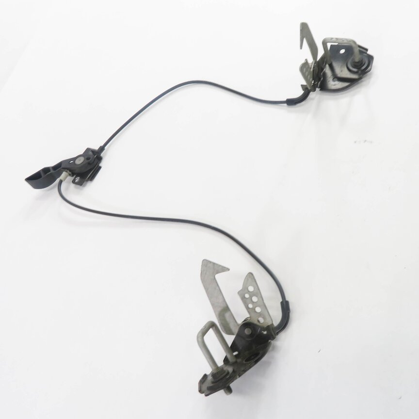 Thumbnail 4: 2011 BMW ACTIVEHYBRID 7 (F04) FRONT LEFT & RIGHT UPPER HOOD LOCK LATCH SET-2