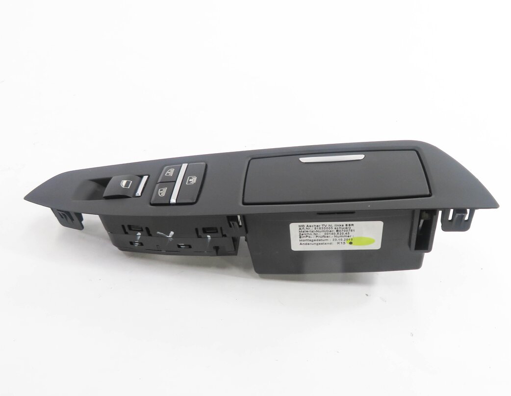 Thumbnail 6: 2011 BMW ACTIVEHYBRID 7 (F04) LEFT REAR DOOR POWER WINDOW SWITCH BUTTON