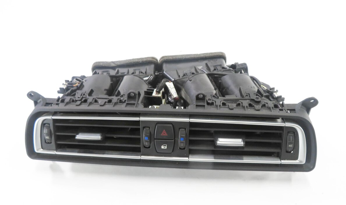 Thumbnail 2: 2011 BMW ACTIVEHYBRID 7 (F04) CENTER DASH HEATER A/C AIR VENT w/ HAZARD & LOCK