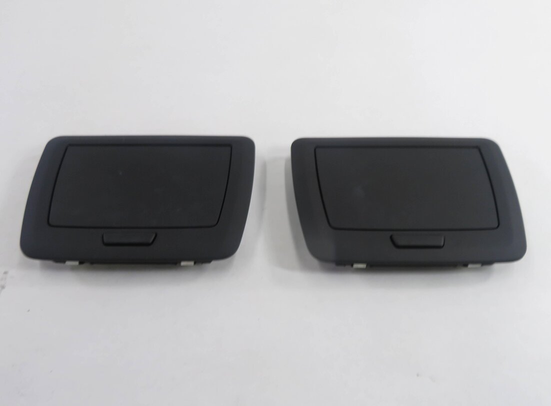 Thumbnail 2: 2011 BMW ACTIVEHYBRID 7 (F04) REAR - LEFT & RIGHT VANITY MIRROR SET (BLACK)
