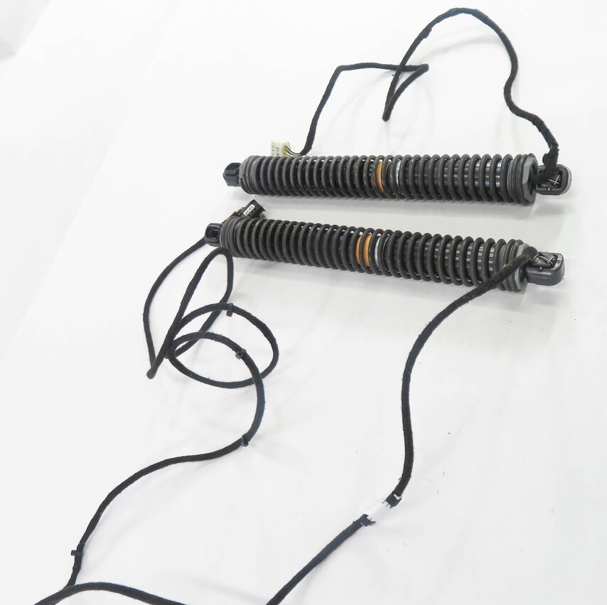 Thumbnail 4: 2011 BMW ACTIVEHYBRID 7 (F04) REAR LEFT & RIGHT ELECTRIC TRUNK SHOCK STRUT SET-2