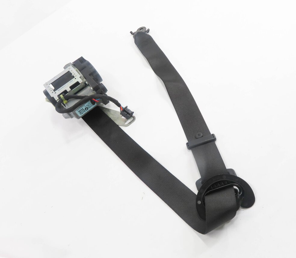 2009-2012 BMW 740i 750i 760i B7 (F01) RIGHT PASSENGER SEATBELT RETRACTOR (BLACK)