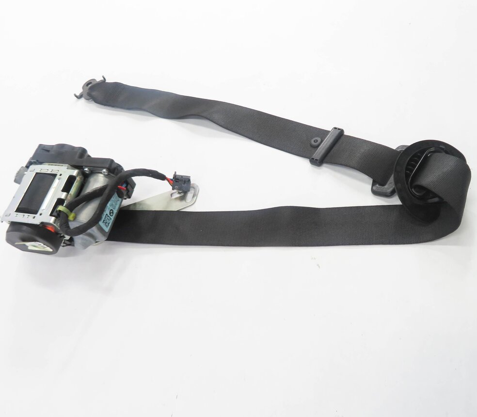 Thumbnail 3: 2009-2012 BMW 740i 750i 760i B7 (F01) RIGHT PASSENGER SEATBELT RETRACTOR (BLACK)
