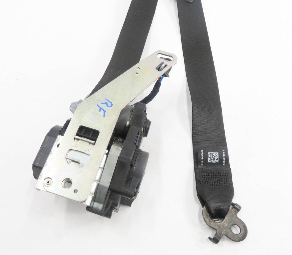 Thumbnail 6: 2009-2012 BMW 740i 750i 760i B7 (F01) RIGHT PASSENGER SEATBELT RETRACTOR (BLACK)