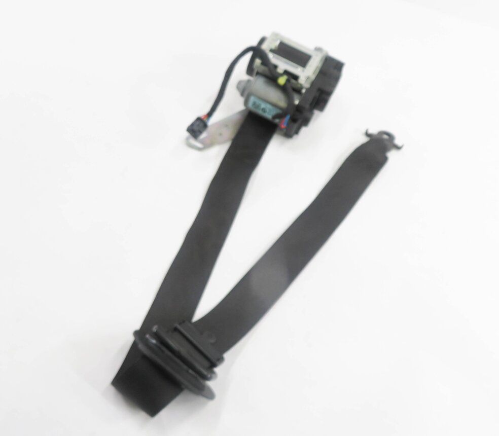 2009-2012 BMW 740i 750i 760i B7 (F01) LEFT DRIVER SEATBELT RETRACTOR (BLACK)